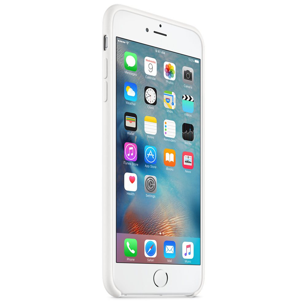 APPLE MKXK2ZM/A, Backcover, Apple, iPhone 6s Plus, Weiß