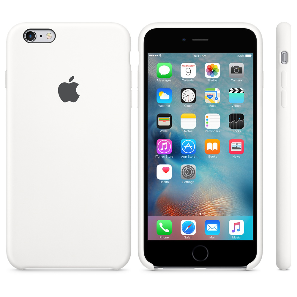 APPLE MKXK2ZM/A, Backcover, Apple, iPhone 6s Plus, Weiß