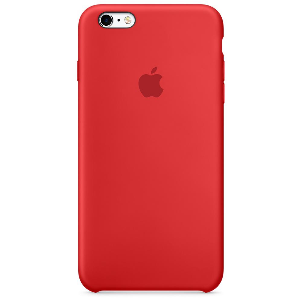 APPLE iPhone 6s Silikon Case, Backcover, Apple, iPhone 6s, Rot