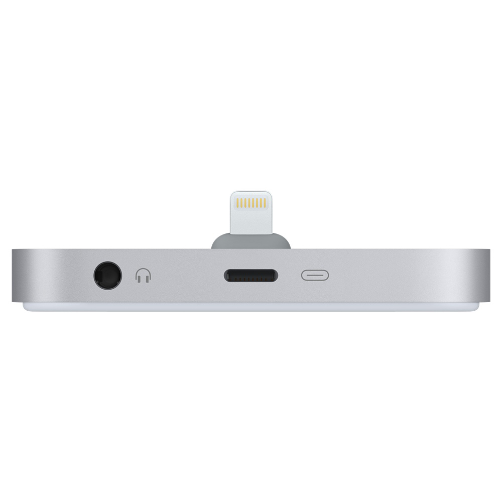 APPLE Lightning iPhone, Grau Space Dock, Apple