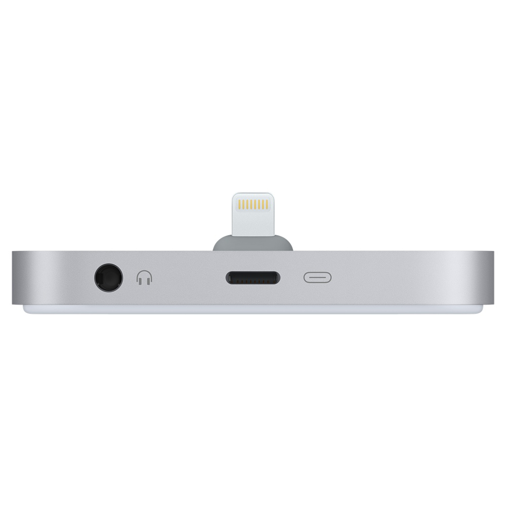 APPLE Lightning Dock, Apple, iPhone, Space Grau