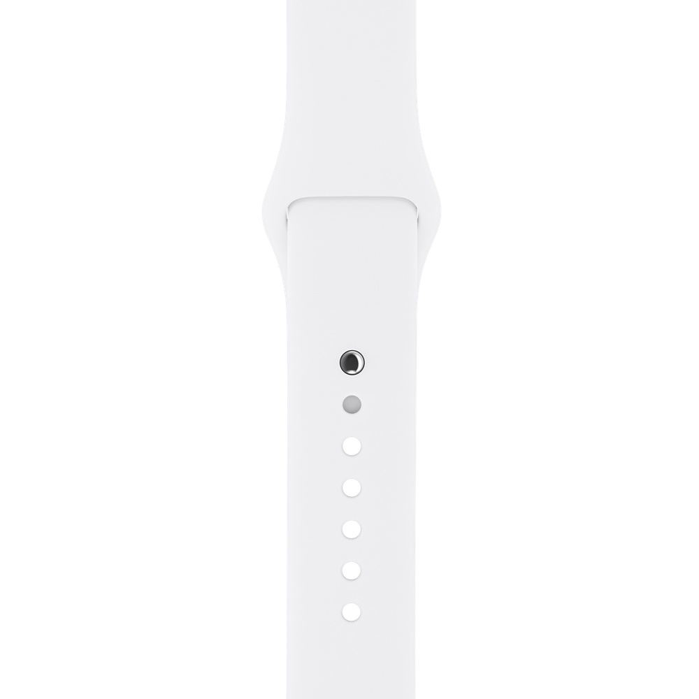 APPLE MJ4E2ZM/A Sportarmband für Apple Watch 38mm, Sportarmband, Weiß