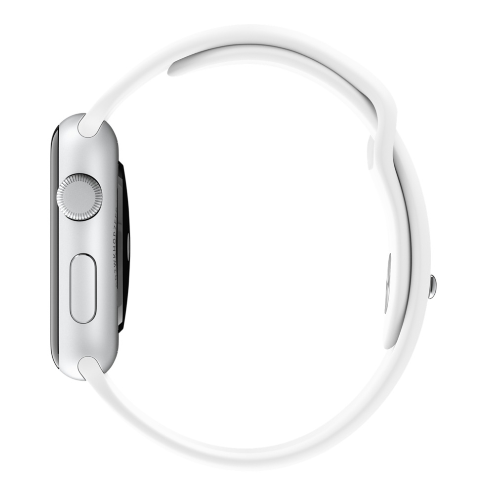APPLE MJ4M2ZM/A Sportarmband für Apple Watch 42 mm, Sportarmband, Weiß