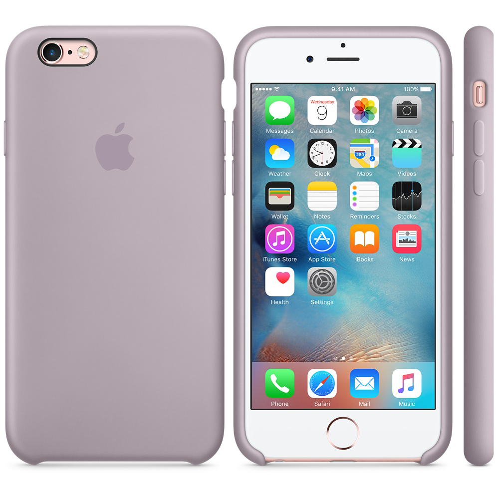 APPLE iPhone 6s Silikon Case, Backcover, Apple, iPhone 6s, iPhone 6, Lavendel