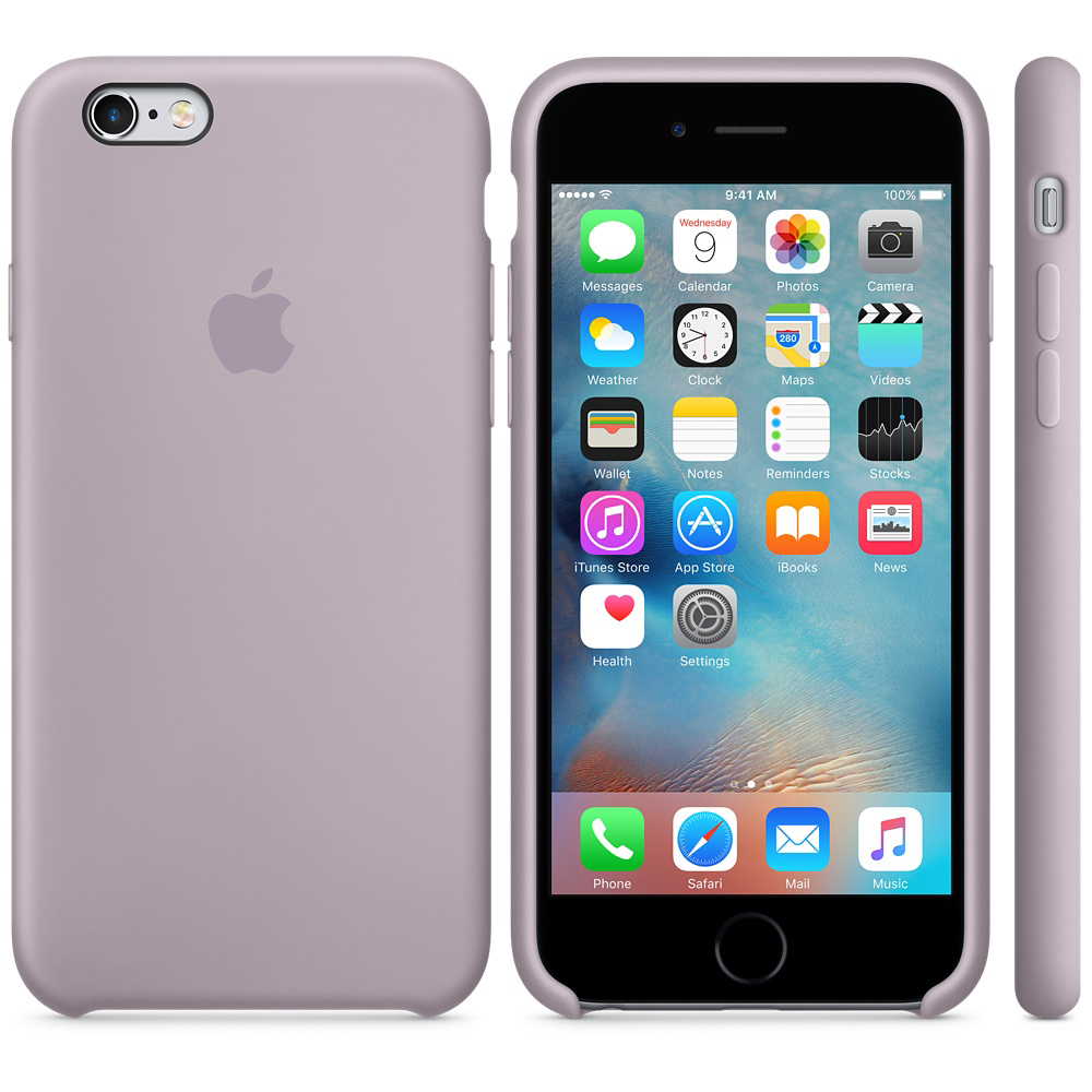APPLE iPhone 6s Silikon Case, Backcover, Apple, iPhone 6s, iPhone 6, Lavendel