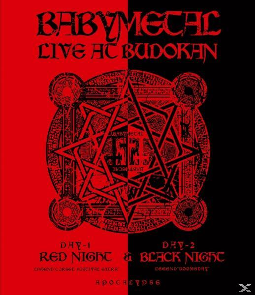 Black Live - Night (Blu-ray) Babymetal - Night Budokan:Red At &