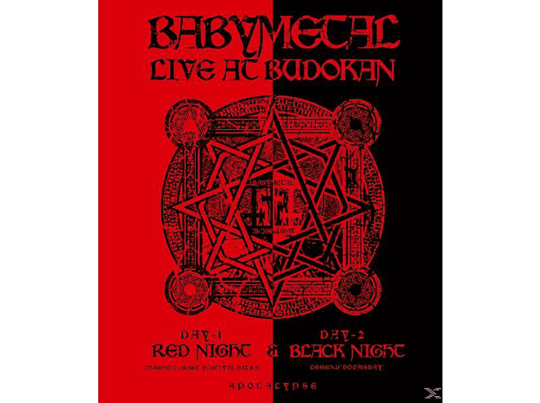 Babymetal - Live At Budokan:Red Night & Black Night  - (Blu-ray)