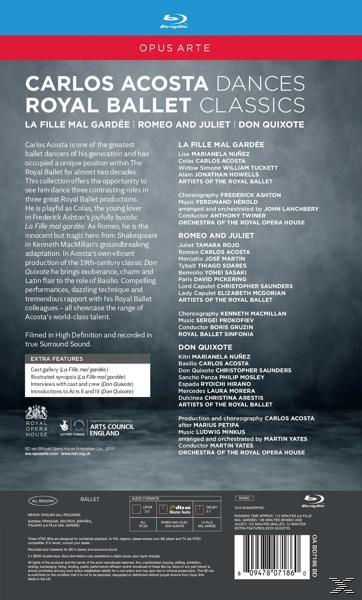Various Composers, VARIOUS - La Fille Mal Gardee/Romeo & Juliet/Don Quixote  - (Blu-ray)