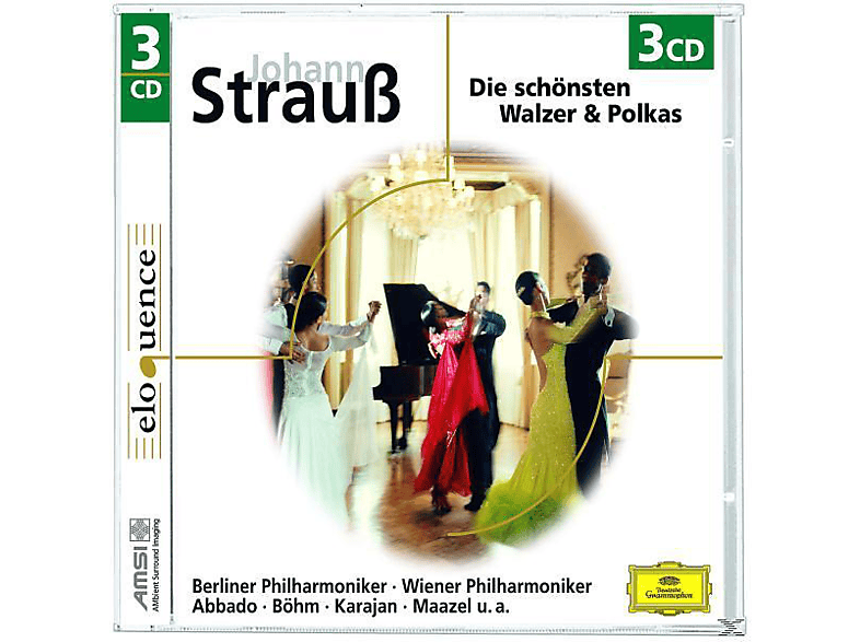 VARIOUS, Abbado/Böhm/Maazel/BP/WP/ - Die Schönsten Walzer Und Polkas - (CD)