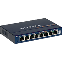NETGEAR Switch GS108GE 8PORT 10/100/1000 (GS108GE)
