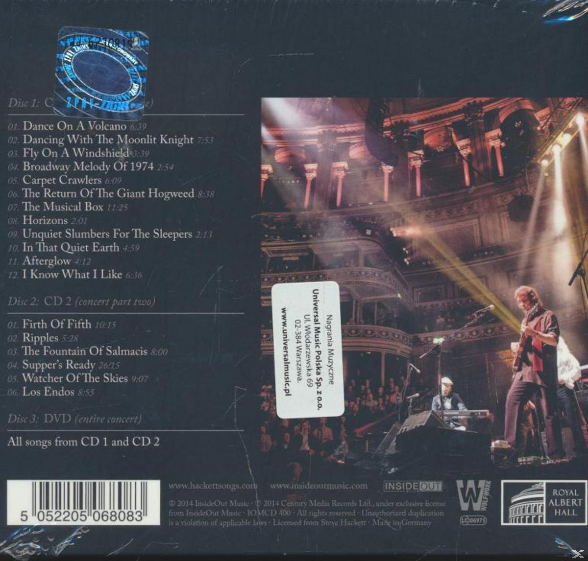 Revisited: DVD Steve Royal At Genesis Hall - + (CD Hackett Video) Live - The Albert