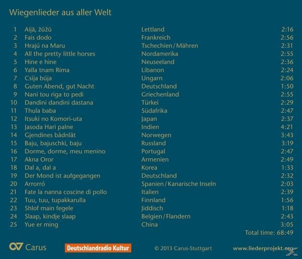 VARIOUS - Wiegenlieder Aus Aller Welt  - (CD)