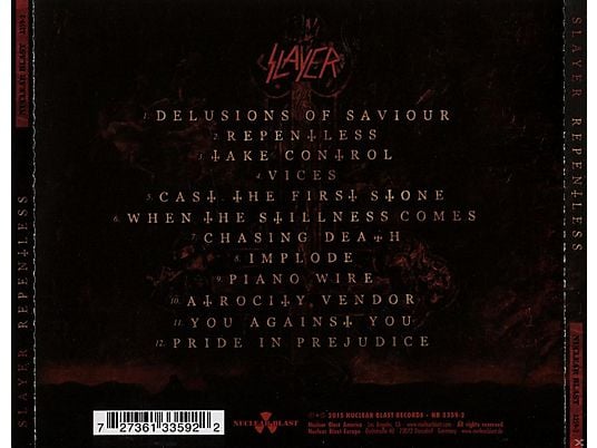 Slayer - Repentless CD