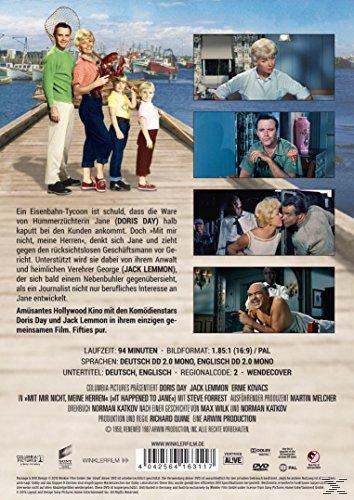 DVD-Cover mit Schauspielern und Text auf Englisch und Deutsch. Der Titel lautet 'It Happened to Jane'.