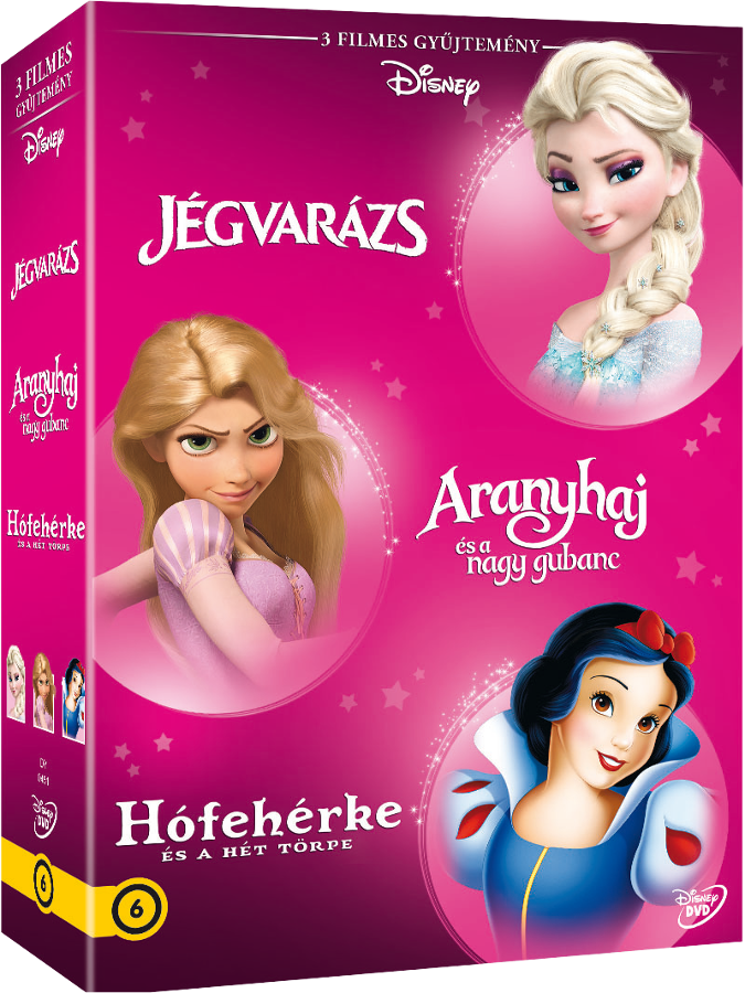 Disney hősnők díszdoboz 3. (DVD)