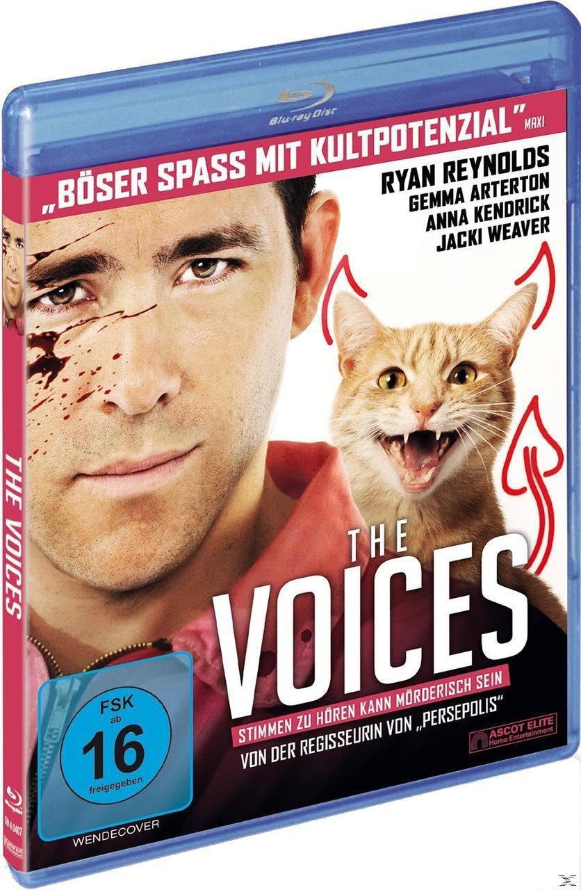 Filmcover mit Ryan Reynolds und einer Katze. Reynolds hat Blut im Gesicht, eine Katze mit Teufelshörnern.