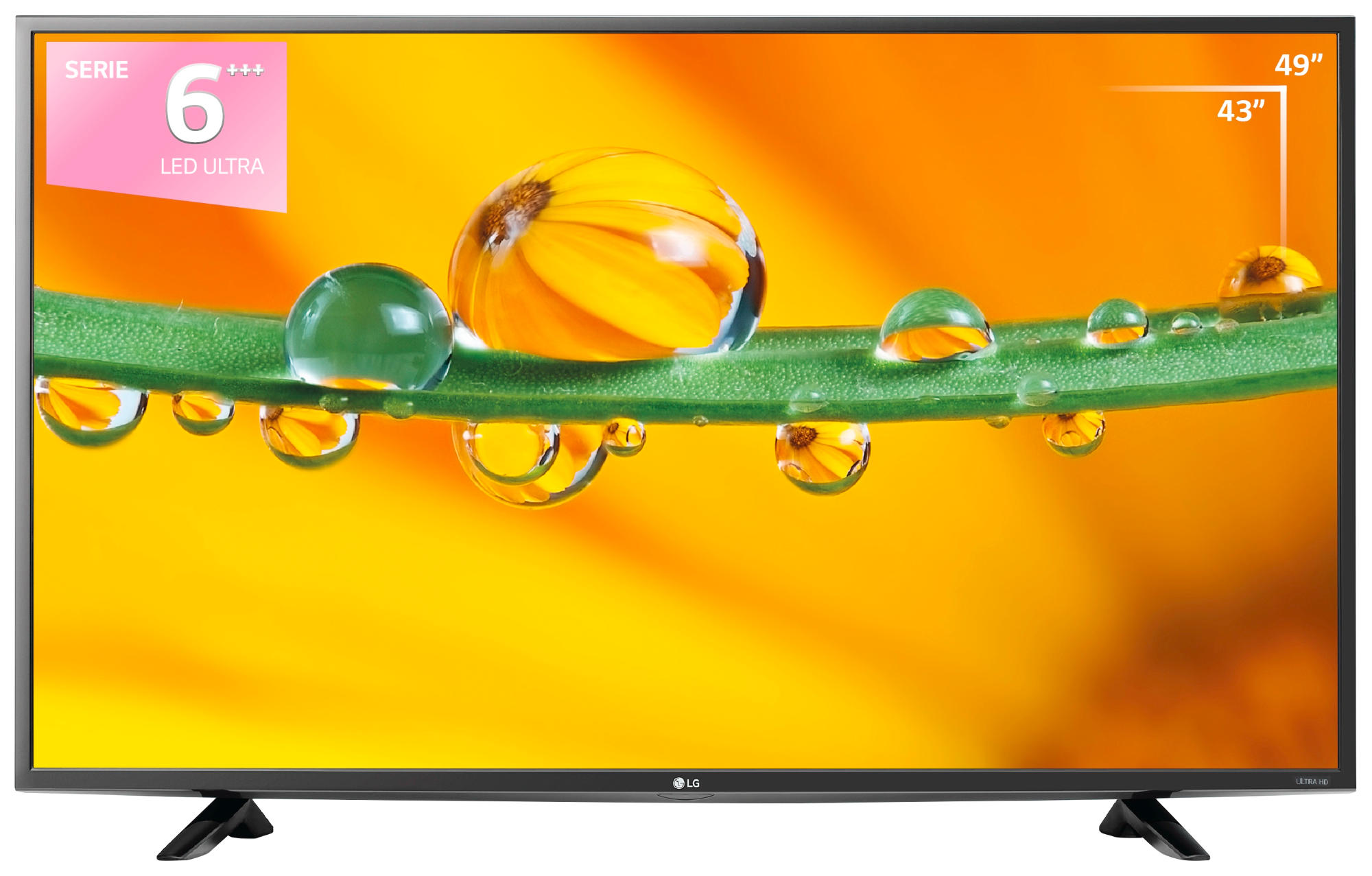 TV LED 43" - LG 43UF6407, 4K, Panel IPS, Smart TV WebOS 2.0
