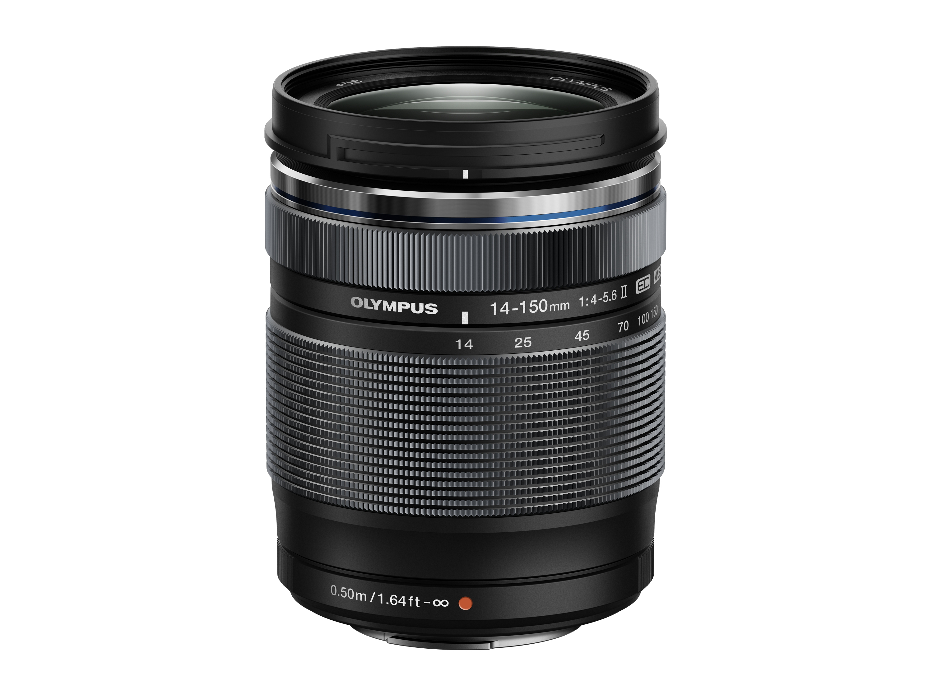 OLYMPUS OM-D E-M10 Mark II  Systemkamera mit Objektiv 14-150 mm, 7,6 cm Display Touchscreen, WLAN