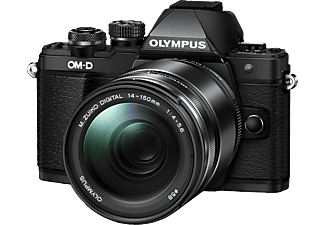 OLYMPUS OM-D E-M10 Mark II  Systemkamera mit Objektiv 14-150 mm f/4-5.6, 7,6 cm Display Touchscreen, WLAN