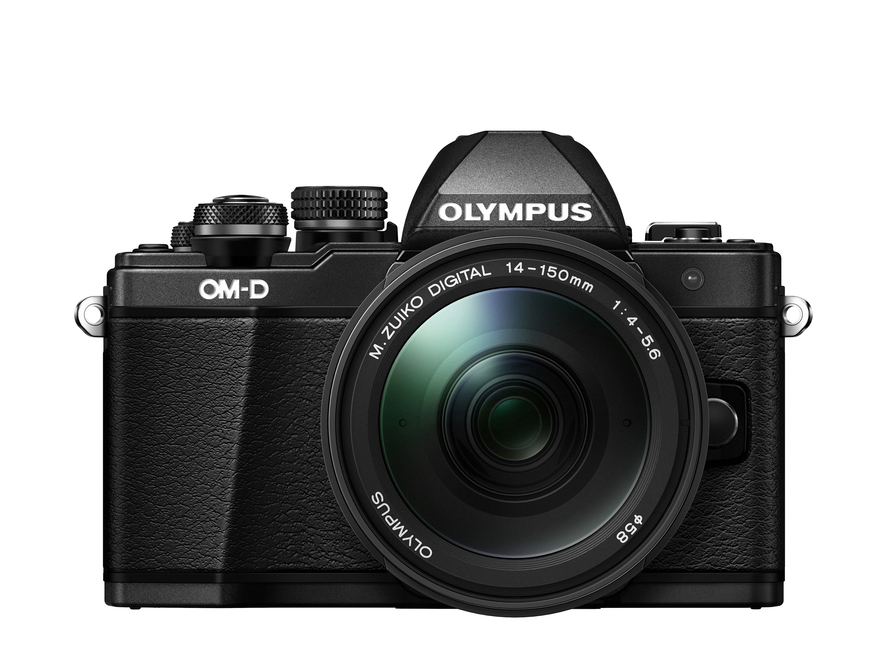 OLYMPUS OM-D E-M10 Mark II  Systemkamera mit Objektiv 14-150 mm, 7,6 cm Display Touchscreen, WLAN