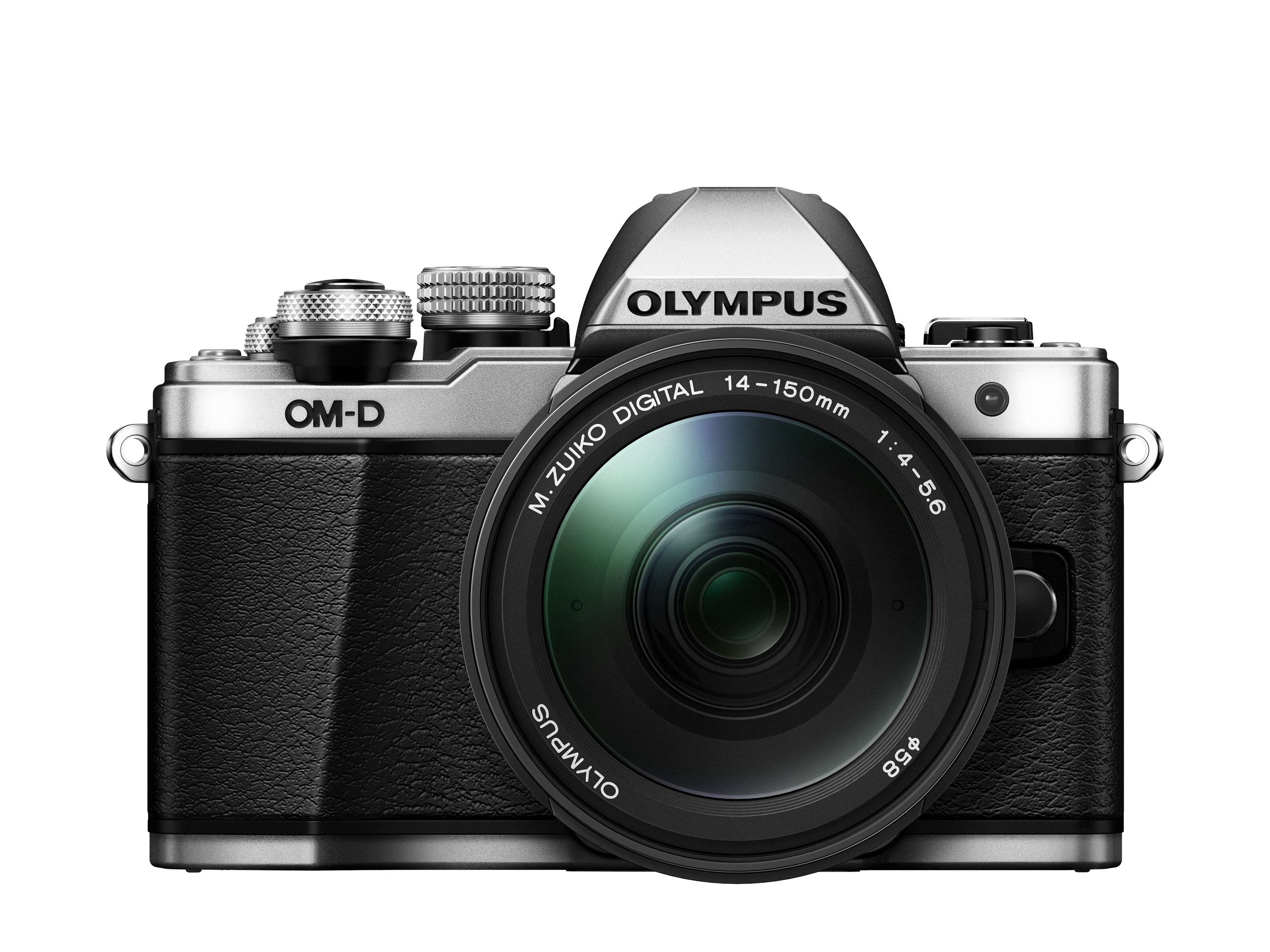 OLYMPUS OM-D E-M10 Mark II  Systemkamera mit Objektiv 14-150 mm, 7,6 cm Display Touchscreen, WLAN