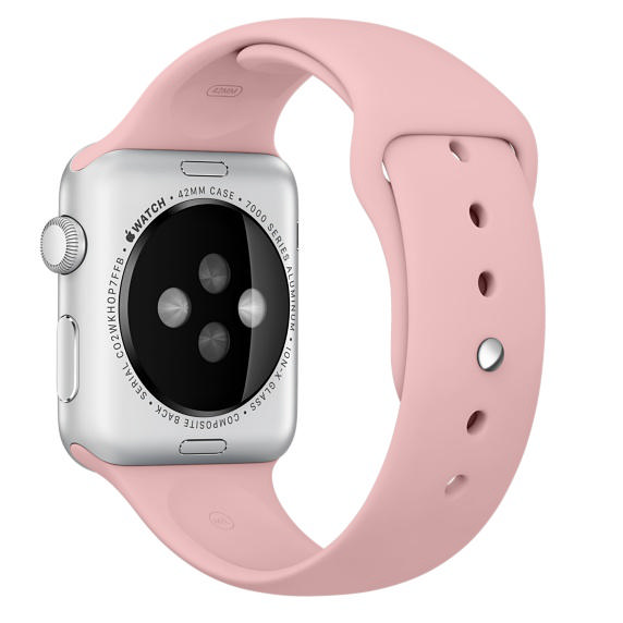 APPLE MLDG2ZM/A 38 mm Retro Roze Spor Kordon