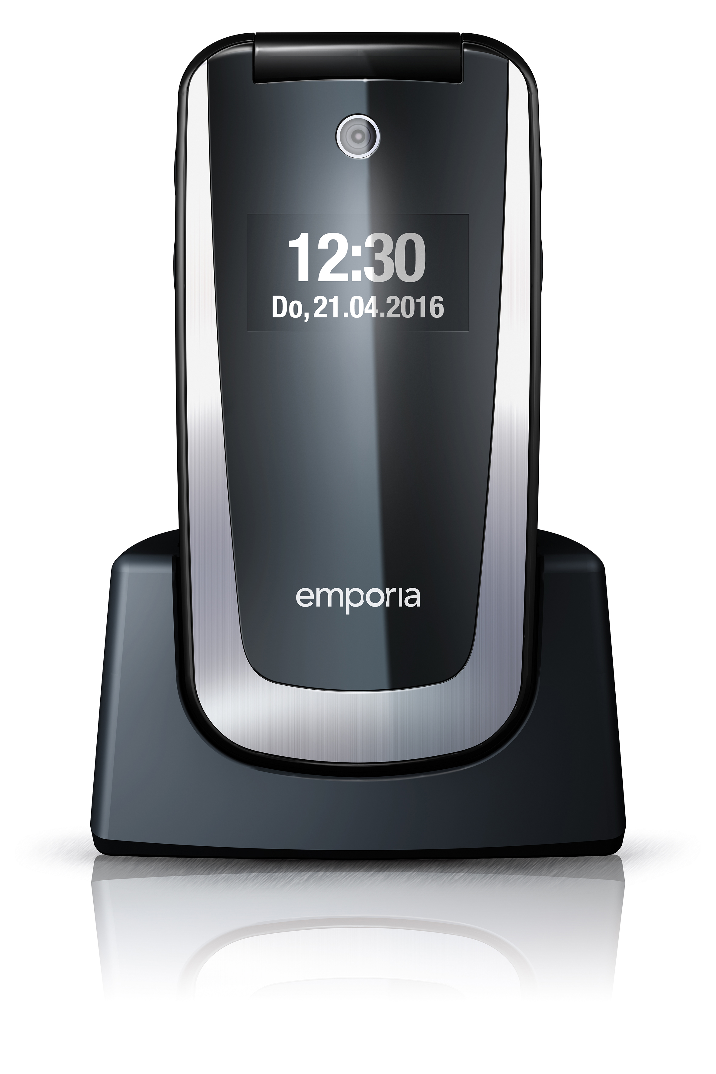 EMPORIA Select V99 Seniorenhandy, Schwarz / Silber