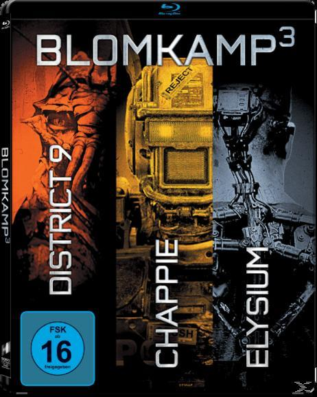Chappie/District 9/Elysium (Steelbook) Blu-ray