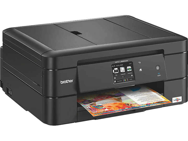 4 In 1 Tinten Multifunktionsdrucker Brother Mfc J680dw Piezo Tintendruck 4 In 1 Tinten Multifunktionsdrucker Wlan Netzwerkfahig Piezo Tintendruck Mediamarkt