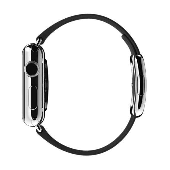 APPLE MJY72ZM/A 38 mm Modern Tokalı Siyah Kordon Küçük Boy