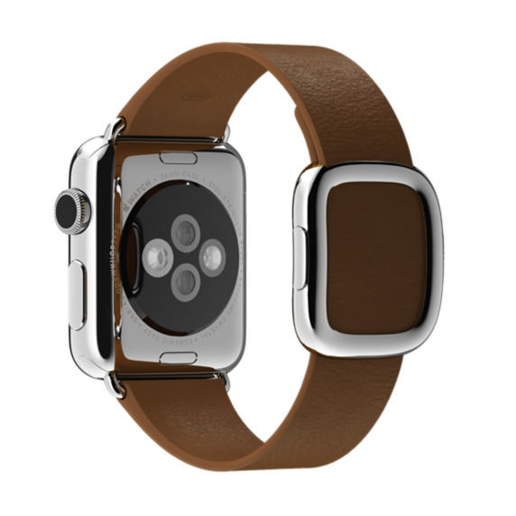 APPLE MJ552ZM/A Watch 38 mm Modern Tokalı Kahverengi Kayış (Medium)