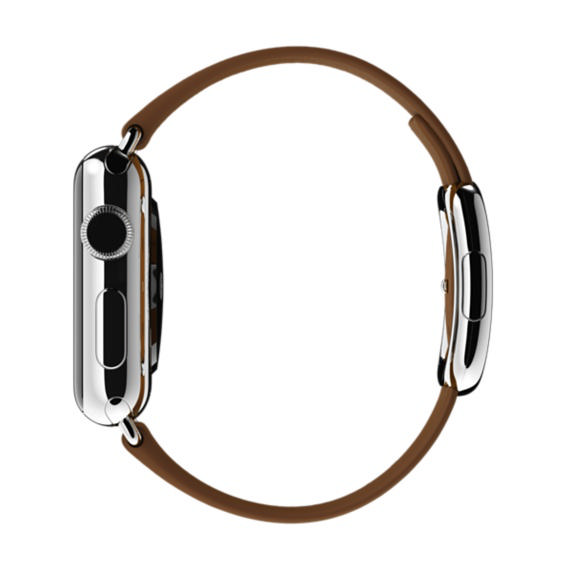 APPLE MJ552ZM/A Watch 38 mm Modern Tokalı Kahverengi Kayış (Medium)