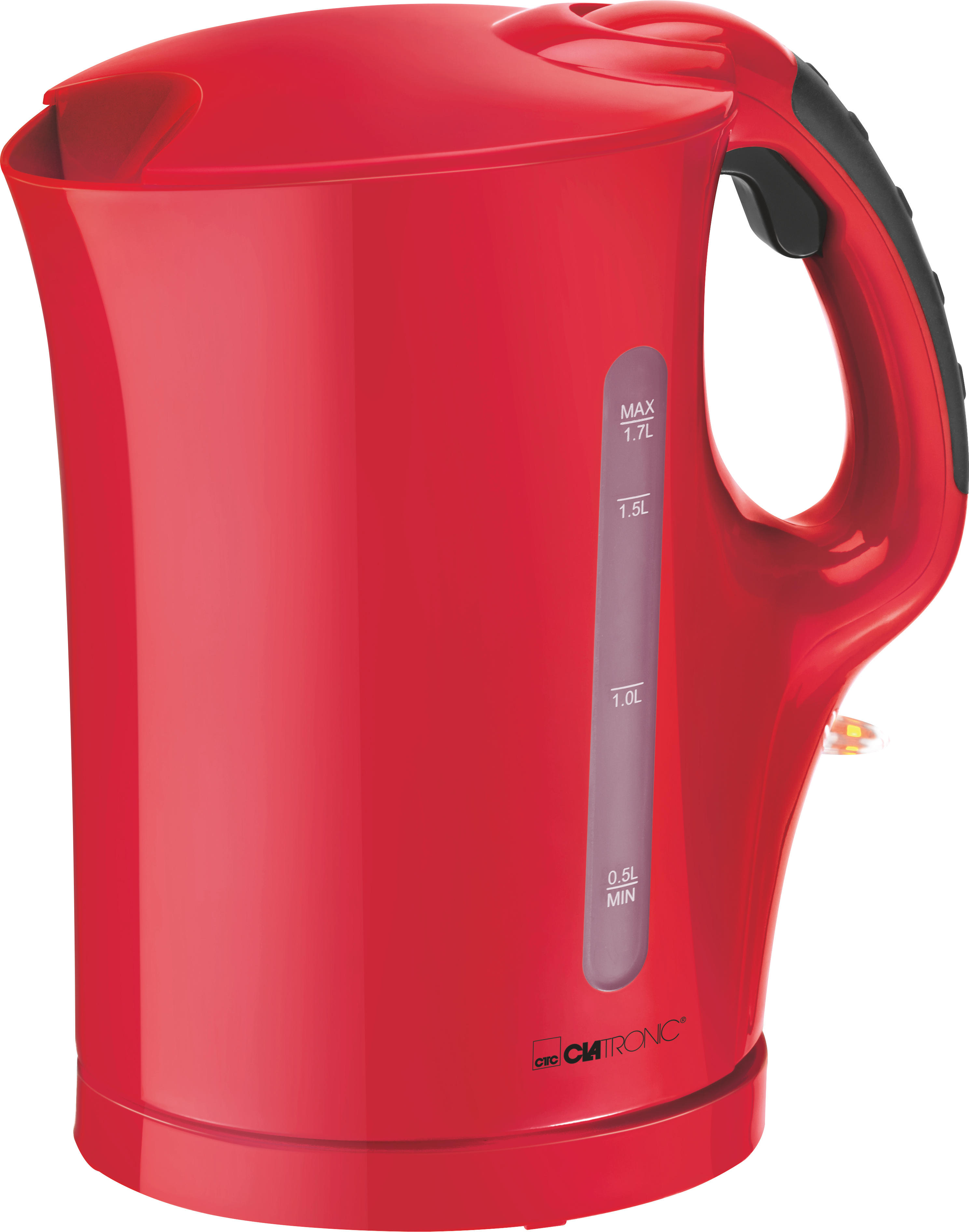 CLATRONIC WK 3445 Wasserkocher, Rot