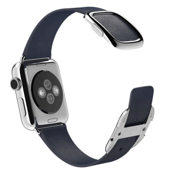 APPLE MJ5A2ZM/A Watch 38 mm Modern Tokalı Gece Mavisi Kayış (Small)
