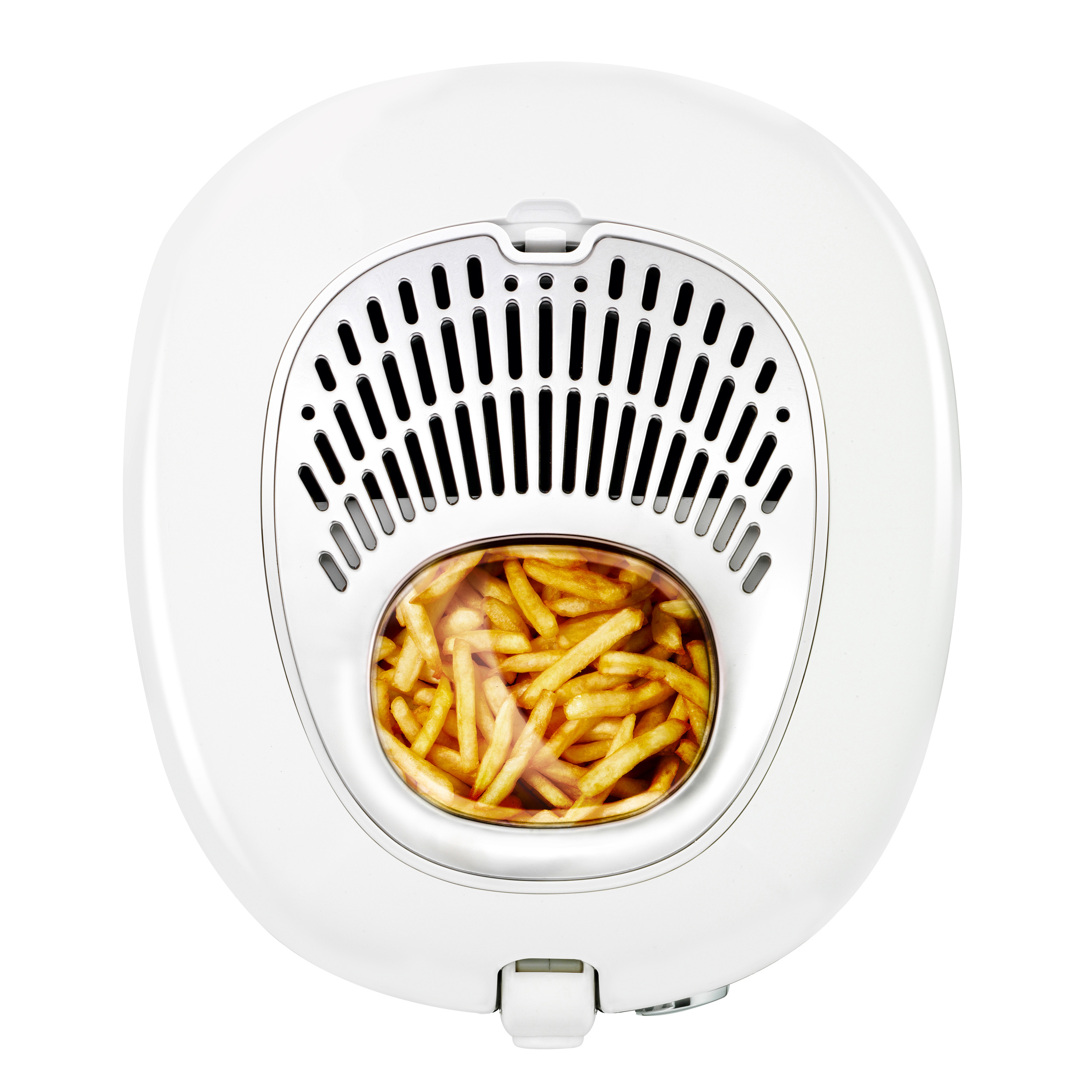 MOULINEX AM 4800 Fritteuse (2 kg, 2100 Watt, Edelstahl, Weiß)