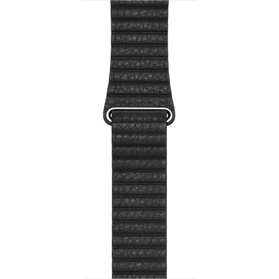 APPLE MJY52ZM/A 42 mm Siyah Deri Loop Orta Boy Kordon