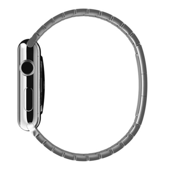 APPLE MJ5J2ZM/A 42 mm Silver Baklalı Model Bilezik Kordon