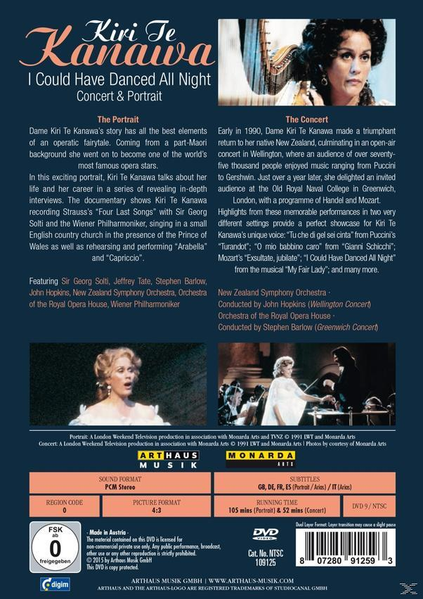 Kiri Te Kanawa, Orchestra Of The Royal Opera House, New Zealand Symphony Orchestra, Wiener Philharmoniker - Kiri Te Kanawa  - (DVD)