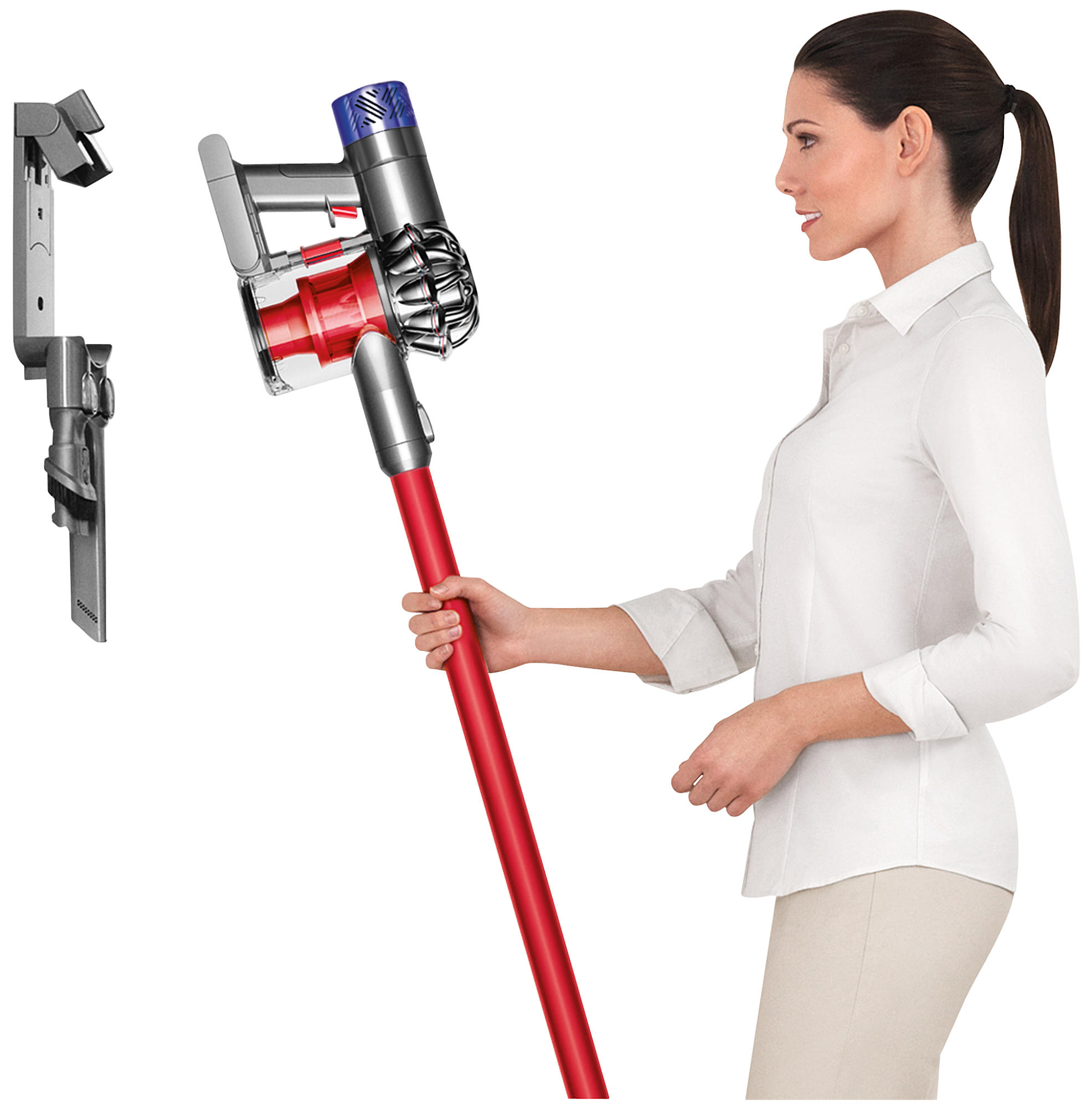 DYSON 211979-01 v6 Total Clean Stielsauger, Akkubetrieb, 350 Watt
