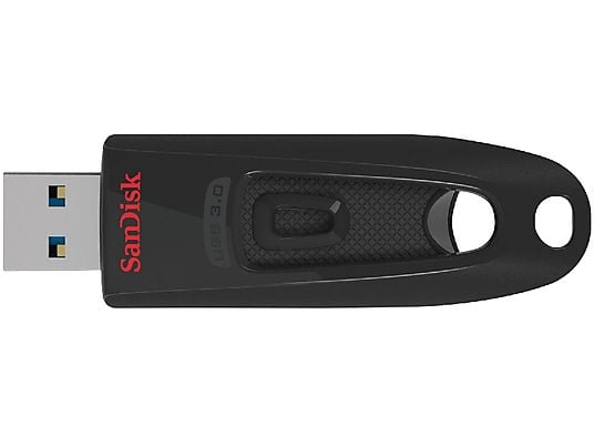 SANDISK ULTRA - USB-Stick  (256 GB, Schwarz)