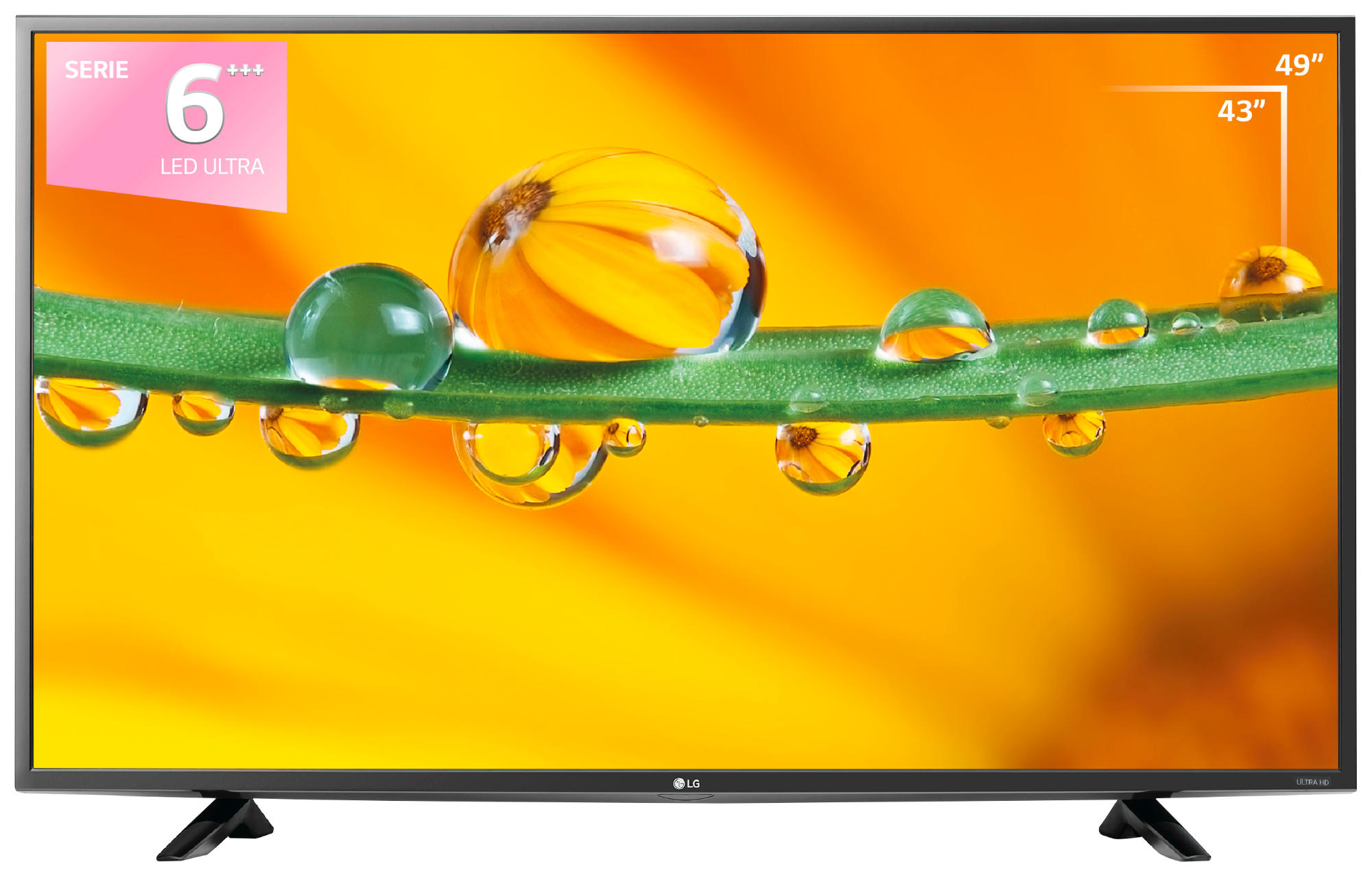 TV LED 49" - LG 49UF6407, 4K, Panel IPS, Smart TV WebOS 2.0