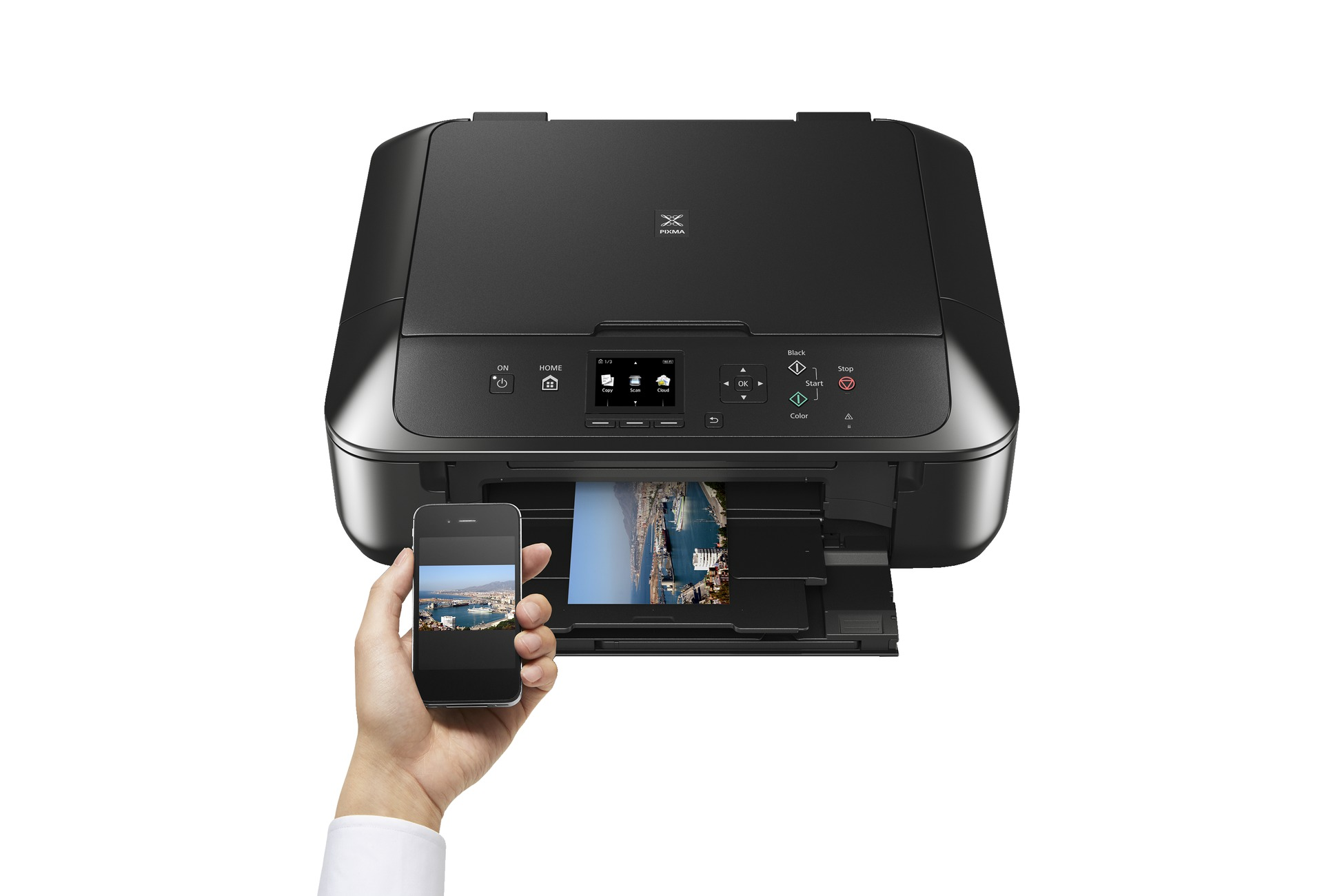 CANON PIXMA MG5750 Tintenstrahl 3-in-1 Tinten-Multifunktionsdrucker WLAN Netzwerkfähig