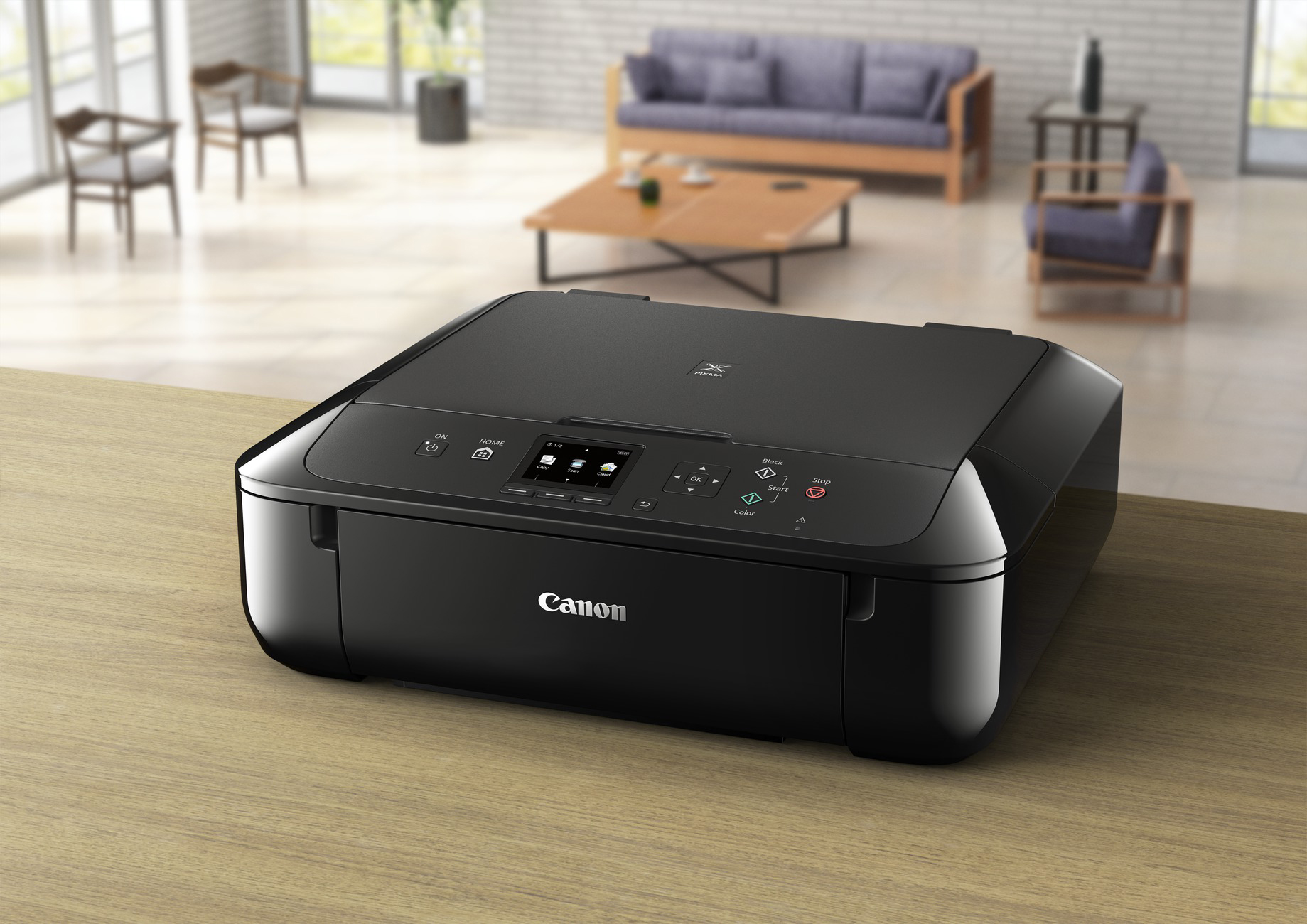 CANON PIXMA MG5750 Tintenstrahl 3-in-1 Tinten-Multifunktionsdrucker WLAN Netzwerkfähig