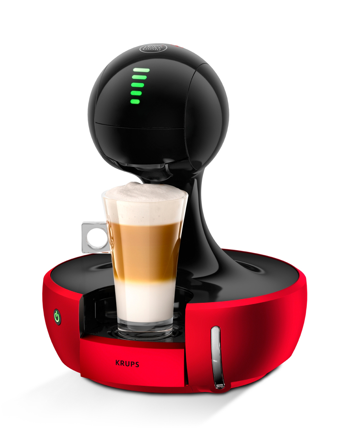KRUPS KP3505 Drop Kapselmaschine Rot/Schwarz