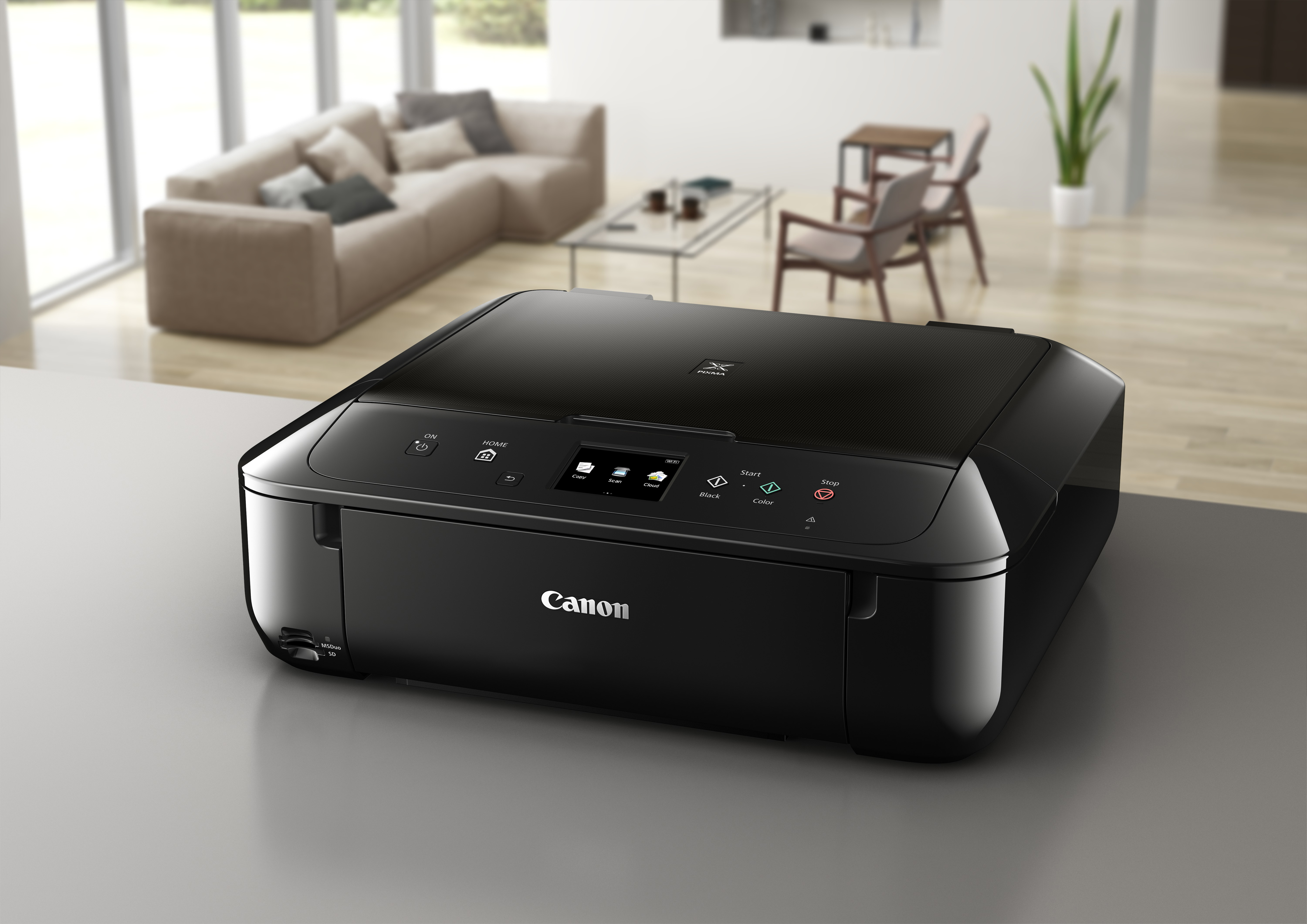 CANON PIXMA MG6850 Tintenstrahl 3-in-1 Tinten-Multifunktionsdrucker WLAN Netzwerkfähig