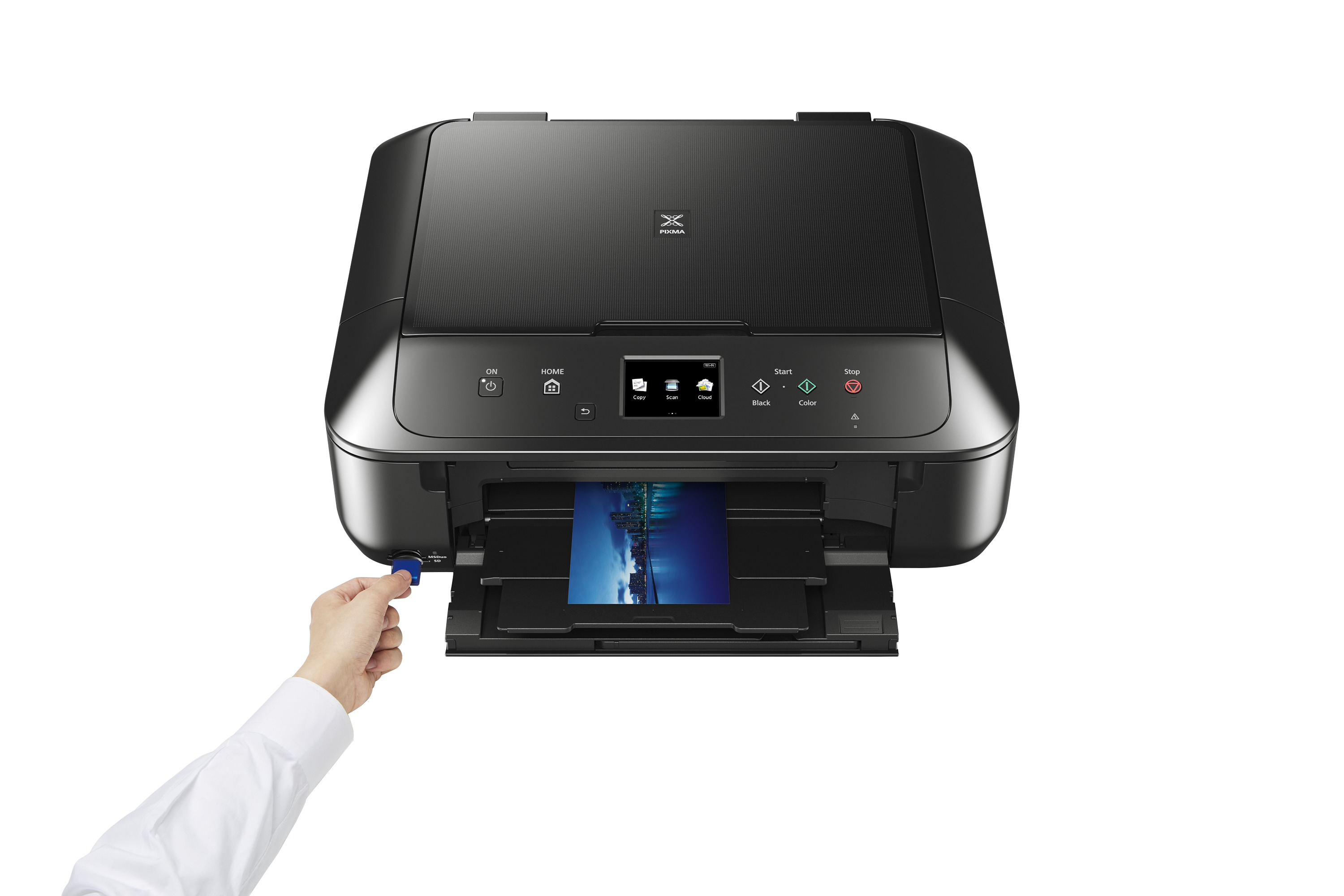 CANON PIXMA MG6850 Tintenstrahl 3-in-1 Tinten-Multifunktionsdrucker WLAN Netzwerkfähig