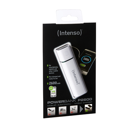 INTENSO 7320502  P2600 Powerbank 2600 mAh Weiß