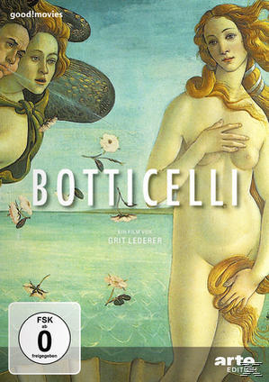 DVD-Cover: Gemälde von Botticellis Venus. Text: Botticelli. Bewertung: FSK 0.