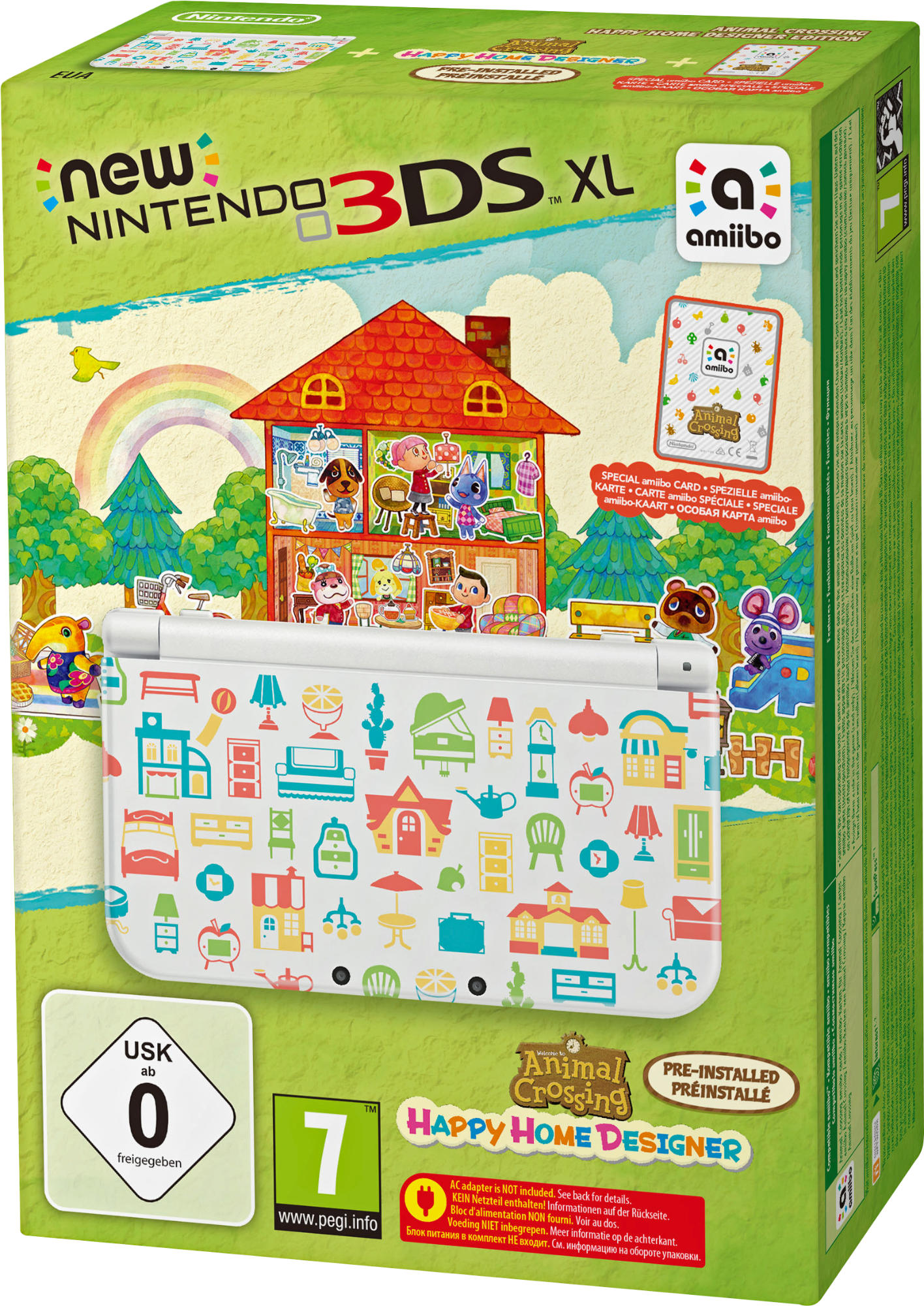 NINTENDO New Nintendo 3DS XL Animal Crossing: Happy Home Designer Edition