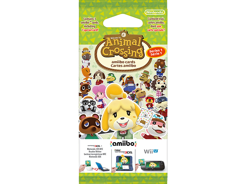 Nintendo Amiibo Pack 3 Tarjetas Animal Crossing Serie 3